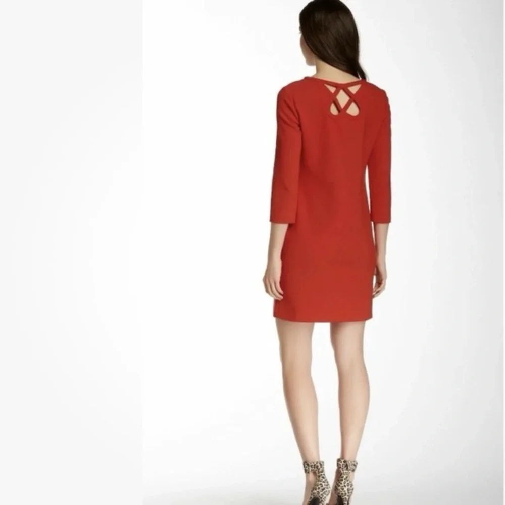 DIANE VON FURSTANBURG DVF Poppy Red Carmen Cutout Mini - Picture 2 of 12